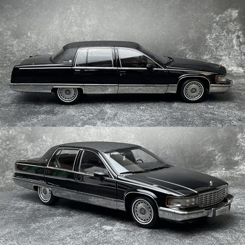 Carro Miniatura Die-Cast Cadillac Fleetwood Escala 1:18 Colecionável Detalhado