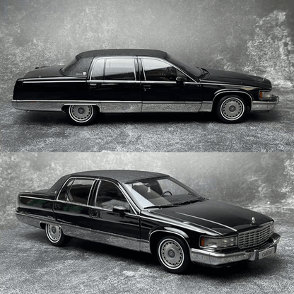 Carro Miniatura Die-Cast Cadillac Fleetwood Escala 1:18 Colecionável Detalhado