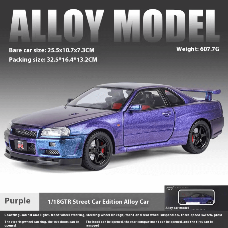 Nissan Skyline GT-R R34 - 1/18