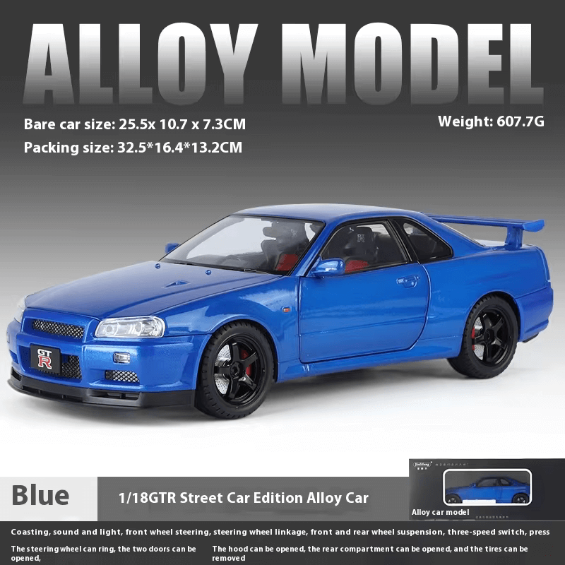 Nissan Skyline GT-R R34 - 1/18