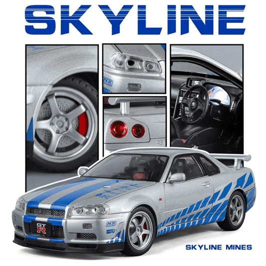 Nissan Skyline GT-R R34 - 1/18