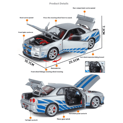 Nissan Skyline GT-R R34 - 1/18