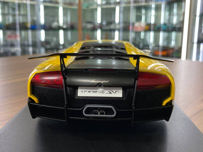 1/18 Diecast Lamborghini Murciélago LP670-4 SV Giallo Orion Yellow – Autoart Full Opening