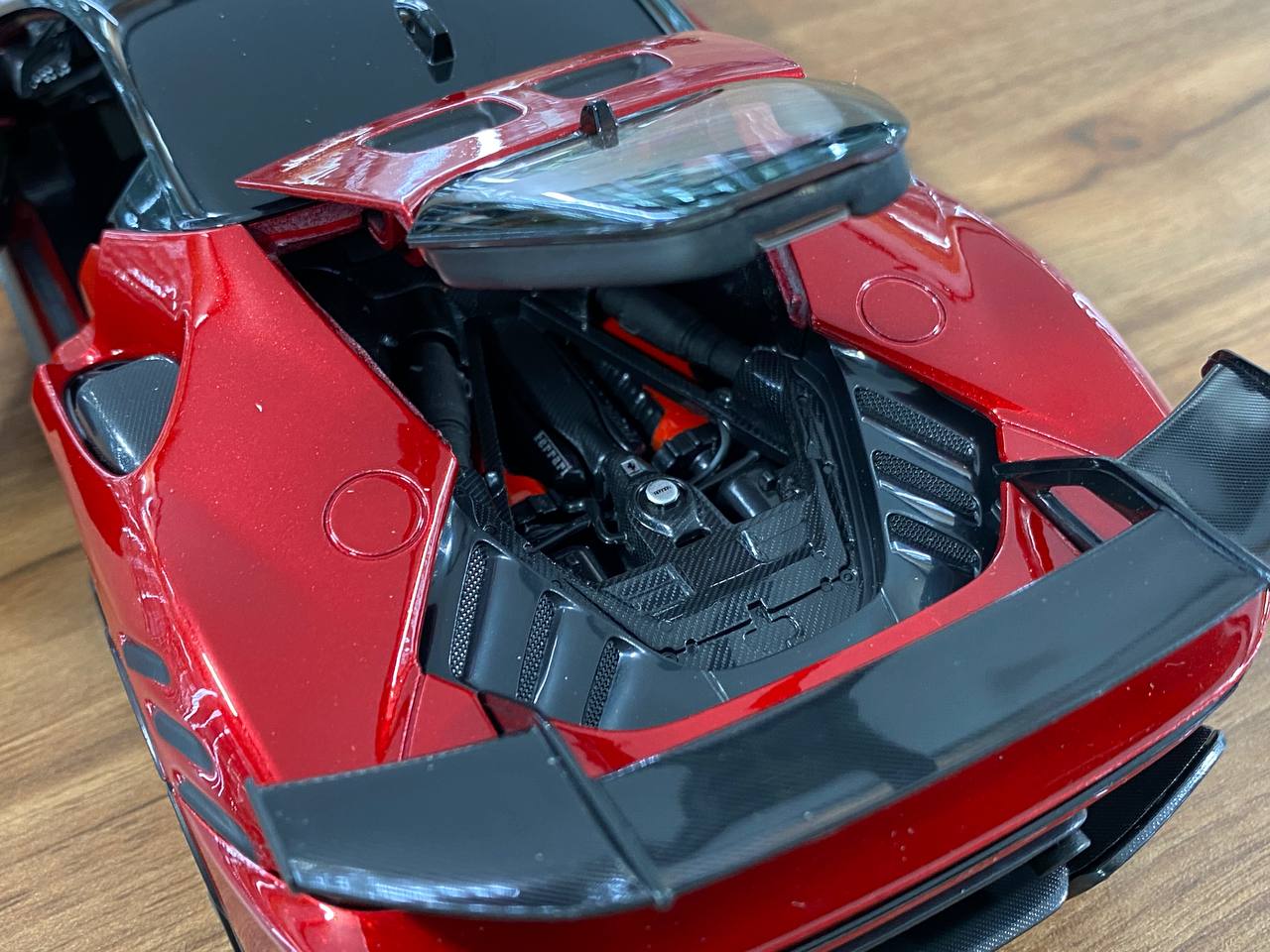 1/18 Metal Diecast Bburago Ferrari SF90 XX Stradale in Dark Red