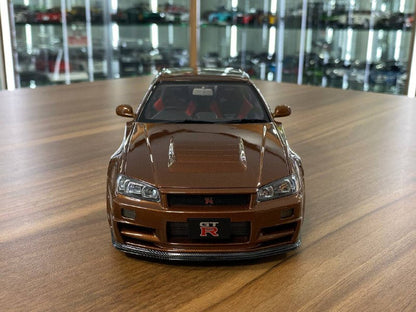 Nissan Skyline GT-R R34 1/18 – Metallic Bronze
