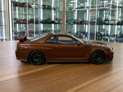 Nissan Skyline GT-R R34 1/18 – Metallic Bronze