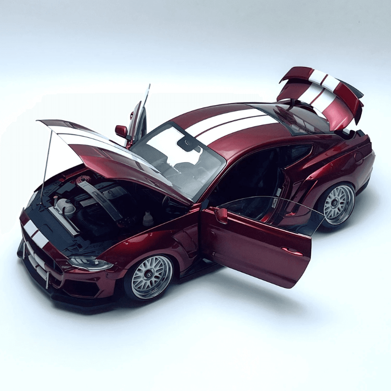 Réplica Detalhada Ford Mustang GT Escala 1:18, Modelo Colecionável Die-cast Premium