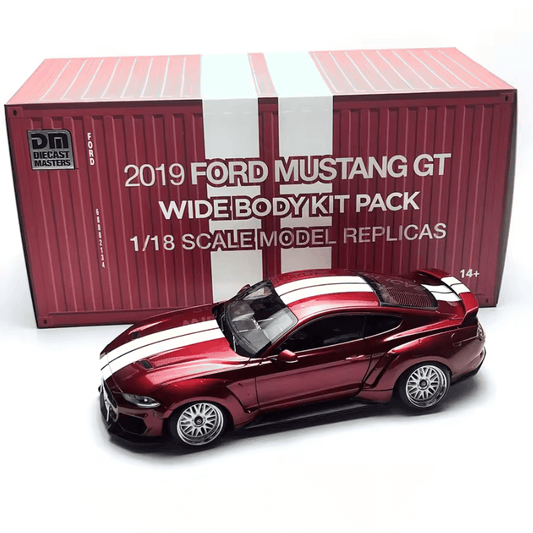 Réplica Detalhada Ford Mustang GT Escala 1:18, Modelo Colecionável Die-cast Premium