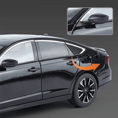 Honda Accord 1/18 Escala Die-cast: Réplica Detalhada Carro Miniatura Colecionável