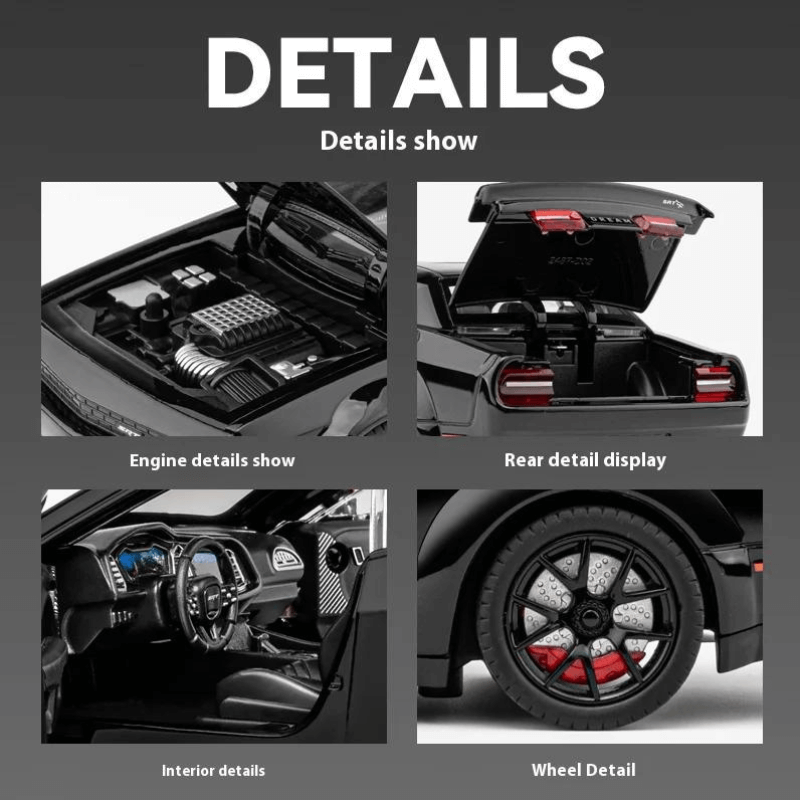 Dodge Challenger SRT Hellcat - 1/18