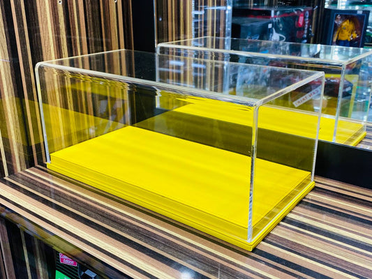 Vitrine de Acrílico Amarelo - 1/18